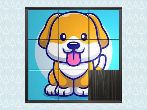 Play 3D Kid Sliding Puzzle - Free Online Puzzle