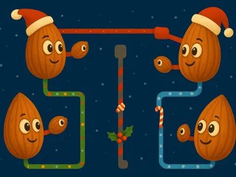 Play Almond Connection Link Win - Free Online Puzzle