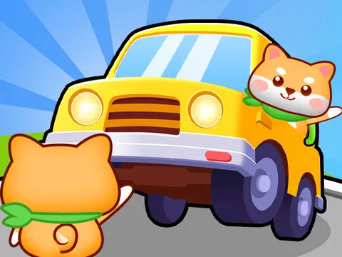 Play Animal Bus Traffic Jam - Free Online Puzzle