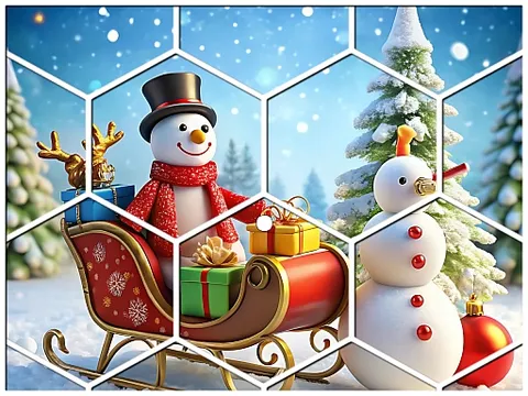 Play Christmas Hexa Puzzle - Free Online Puzzle