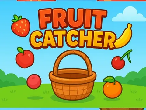 Play Fruit Catchere - Free Online Puzzle