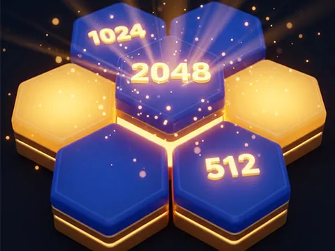 Play Hexa Merge 2048: Puzzle - Free Online Puzzle
