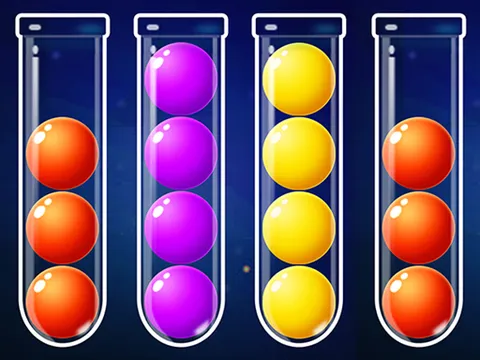 Play Sort Bubbles Puzzle - Free Online Puzzle