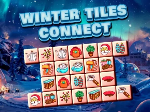 Play Winter Tile Connect - Free Online Puzzle