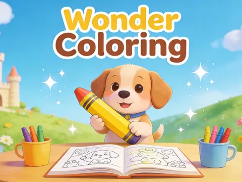 Play Wonder Coloring - Free Online Puzzle